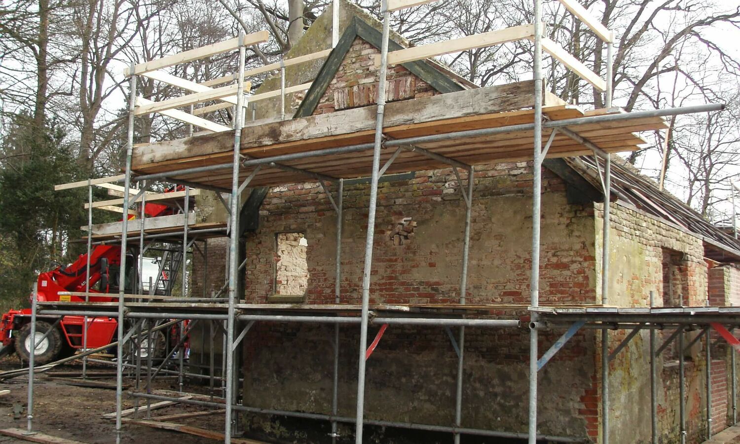 Restauratie koetshuis 18